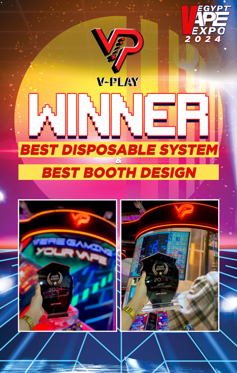 V-Play Best Disposable System and Best Booth Design Winner